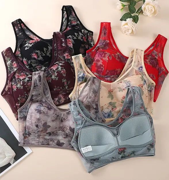 👙【Sada 3 kusov】❄️Prémiová podprsenka s oporou - dizajn bez kostíc, mäkká a pohodlná