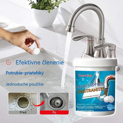 🔥【Kúpte 1, dostanete 1 zadarmo】 ❤️ Výkonné šumivé čistiace tablety, ktoré rýchlo rozpúšťajú upchatie spôsobené mastnými vlasmi a uvoľňujú upchaté odtoky; zároveň dezodorujú a majú antibakteriálne účinky.