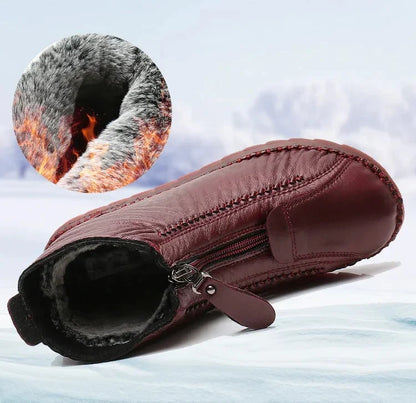 🔥🔥Oferta ograniczona czasowo【35-42】Ręcznie wykonane, wysokiej jakości damskie botki krótkie z prawdziwej skóry, antypoślizgowe.