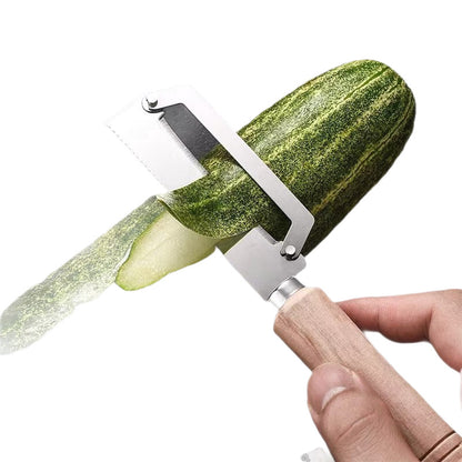 ✅Kúpte 1 a získajte 1 zadarmo 🧅🔪 Multifunkčná kuchynská škrabka: Šúpe, krája a otvára fľaše! 🔥【2 položky】