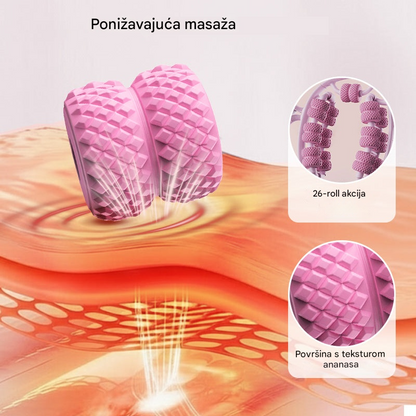🔥【50% popusta】💆‍♀️✨ Masažni valjak za noge – Poboljšava cirkulaciju, smanjuje napetost, kompaktan i lako prijenosan, idealan za opuštanje nakon cijelog dana na poslu.