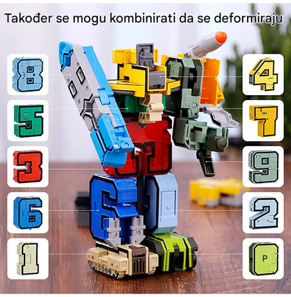 🧩 Transformacijske igračke sa slovima i brojevima za djecu – 🚗 Zabava, kreativnost i učenje u jednom · 🔥 50% popusta · Brza dostava