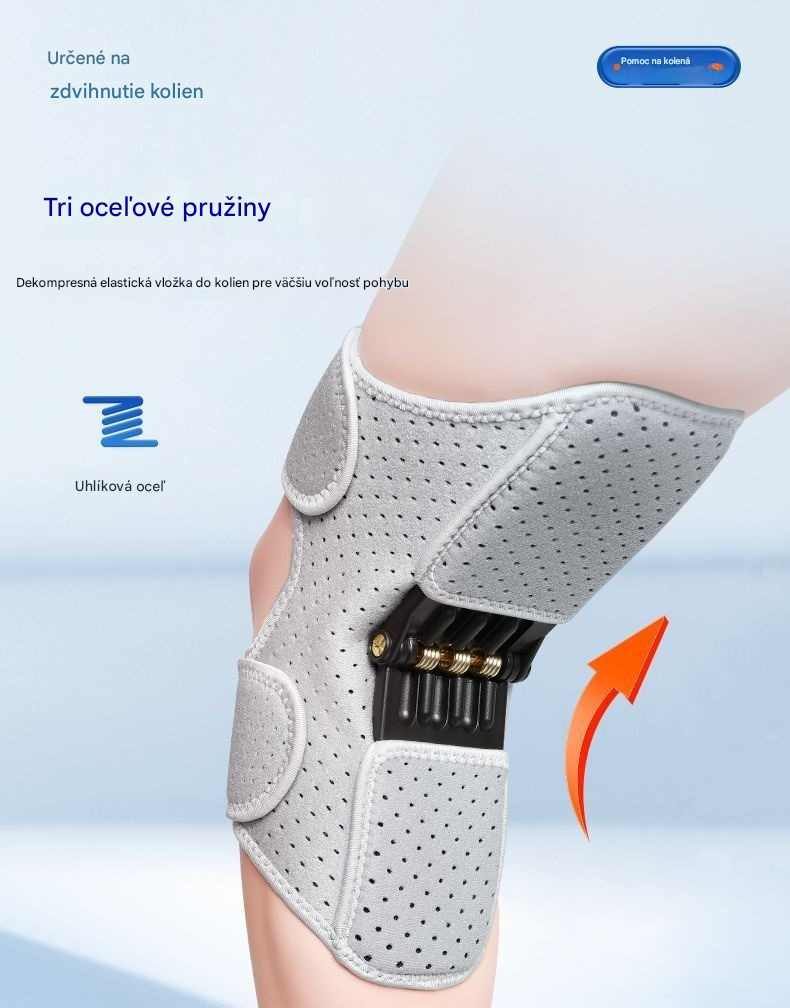 🔥Kúpte 1 a získajte 1 zadarmo🔥 🦵Posilnená kolenná ortéza s pružinami – stabilita, podpora a menšia záťaž pri každom kroku, chráňte si kolená.