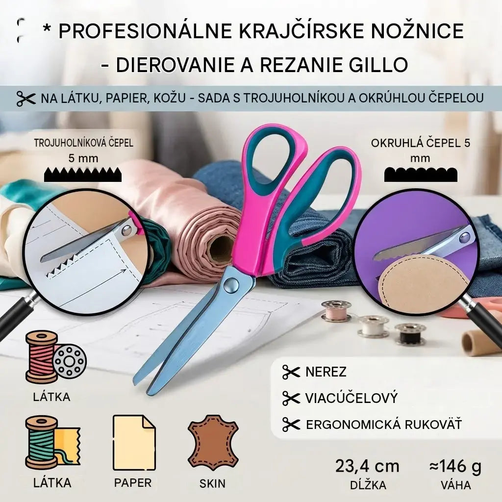 ✂️🧵Multifunkčné remeselné nožnice, ľahko vytvorte nádhernú čipku!