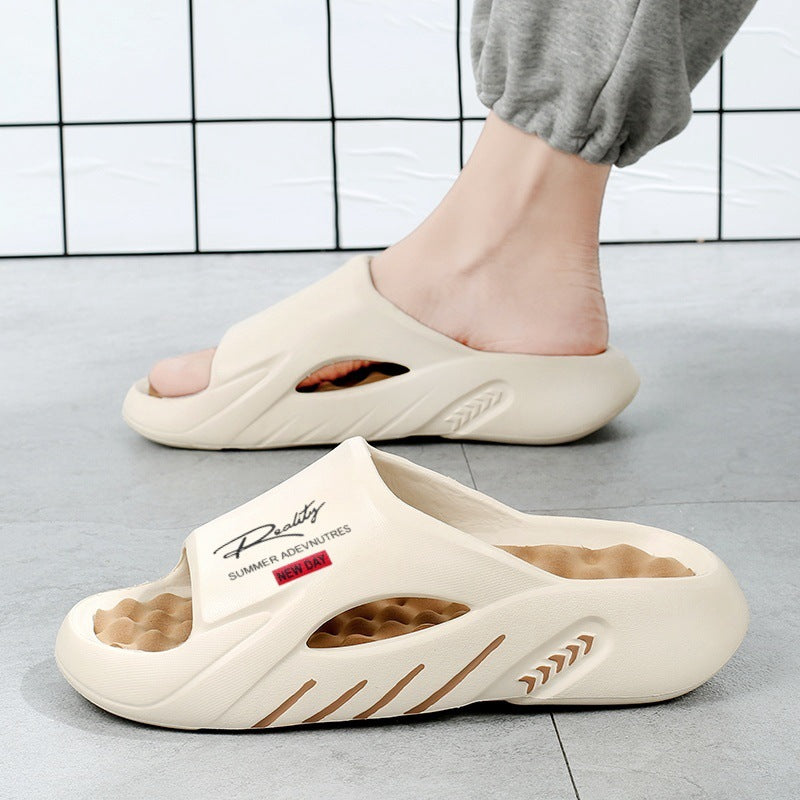 🌞【50% zľava】✨Pánske papuče s mäkkou podrážkou, odolné voči oderu a protišmykové