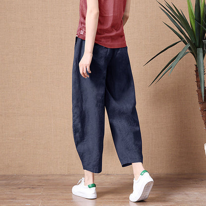 💥🔥【S-5XL】✨💕Módne dámske ležérne šortky s vysokým pásom z čistej bavlny