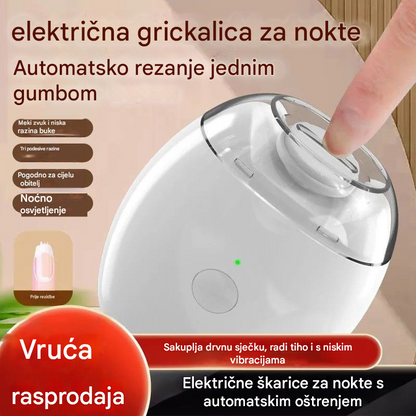 💅Kupite 1, dobijte 1 gratis! ✨ Električna 2-u-1 rezač i polir za nokte: Savršeni nokti poput iz salona kod kuće! ✨👶🔧