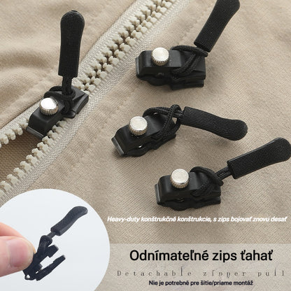 🛒【Kúpte 20 kusov, získajte 20 kusov zadarmo】💥Univerzálny nástroj na opravu zipsov - Jednoduchá montáž bez šitia, stačí nasadiť a upevniť, odolný materiál, dlhá životnosť