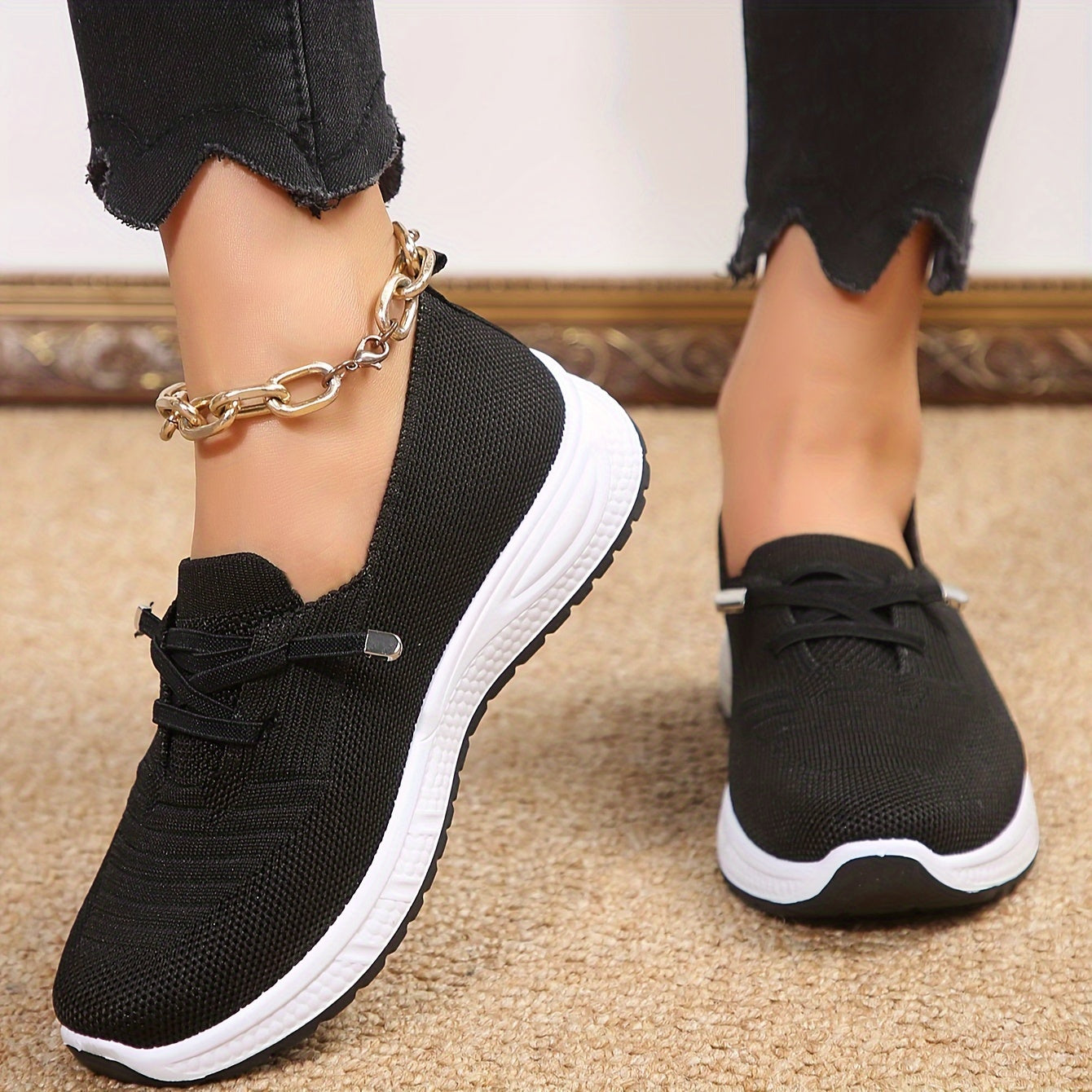 💖🎁【50 % de descuento】【36-41】Zapatos casuales ligeros y cómodos para mujer – cómodos, ligeros y perfectos para el uso diario | sin cordones