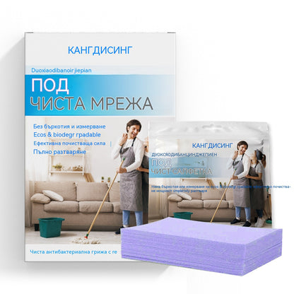 🧹✨ 【Balenie 240 listov】Antibakteriálne a dezodoračné viacúčelové čistiace utierky | Vhodné na masívne drevené podlahy, laminátové podlahy, dlaždice a steny karavanov【4 položky】