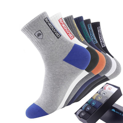😍🧦 【Compra 5 y llévate 5 gratis】 2025 nuevos calcetines desodorantes de algodón absorbentes para hombre