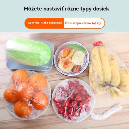 【2 vrecká, 200 kusov】 Jednorazový potravinársky kryt na udržanie čerstvosti