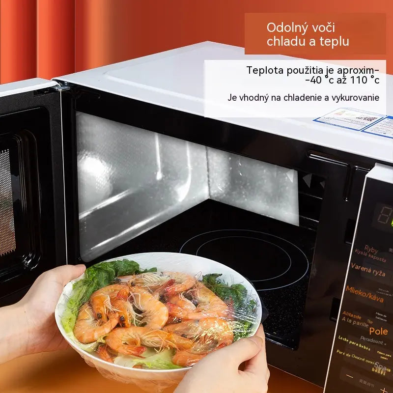 🔥【300 ks】Jednorazové obaly na potraviny vyrobené z potravinárskeho materiálu, rýchle a jednoduché na uchovanie čerstvosti potravín.