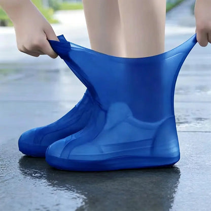 【2 para za 21 €】Spriječi da ti se tenisice smoče! Izdržljive vodootporne navlake za obuću: neklizajuće i sklopive – savršene za nošenje u torbi 🌧️