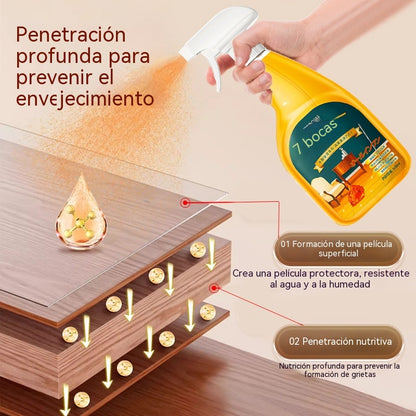 🔥✨【50%OFF】Spray de alto rendimiento para limpiar y blanquear madera