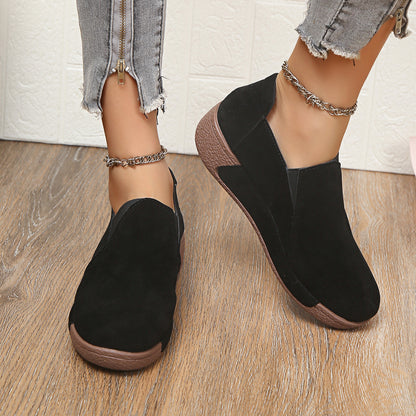 💟🔥【50% zniżki】Elegancja i wygoda w jednym – Skórzane damskie buty na platformie do codziennego użytku!