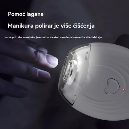 💅【 Kupite 1, dobijete 1 besplatno】【Prosječna cijena po komadu je 13 eura】 ✨ Električni prijenosni rezač noktiju, neophodan za kućanstvo, jednostavno brušenje noktiju, niska buka i smanjene vibracije, sigurna i profesionalna njega. 👶🔧