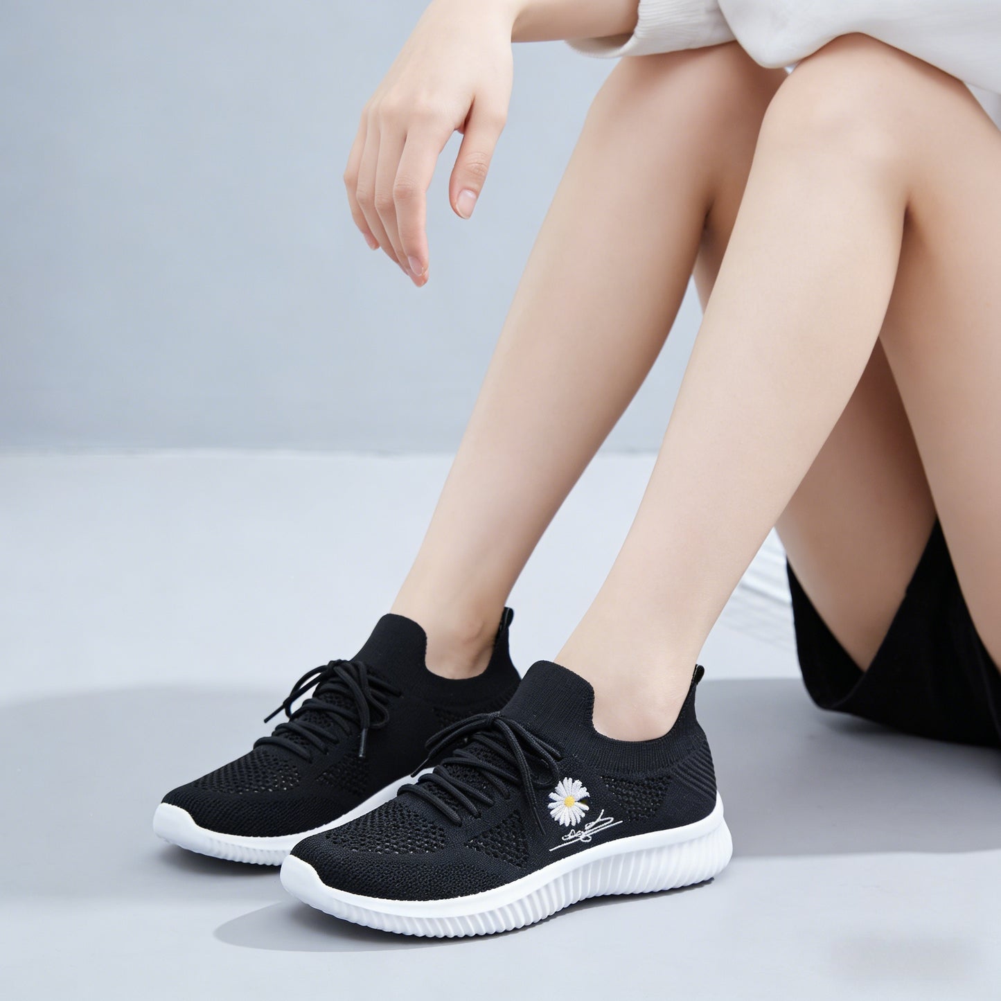 👟 ✨50% zľava!【35-40】Novinka 2026 – Dámske voľnočasové športové topánky zo sieťoviny, priedušné, s mäkkou podrážkou, univerzálne a módne.