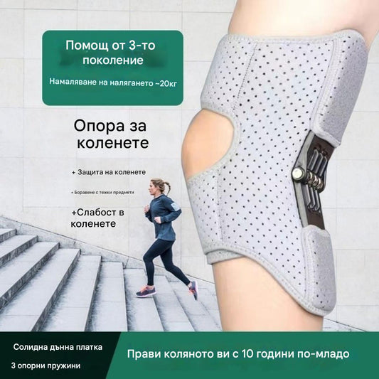 🔥🔥【Купете 1 и получите 1 безплатно】🦵【2 артикула】Професионален усилвател за защита на коленете  – стабилност, подкрепа и по-малко натоварване при всяка крачка, защитете коленете си.
