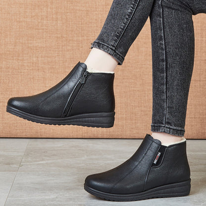 🔥 Limitowana wyprzedaż!【35-41】🥾 Modne i ciepłe buty zimowe dla kobiet – skórzane, na miękkiej podeszwie, idealne na zimowe dni!