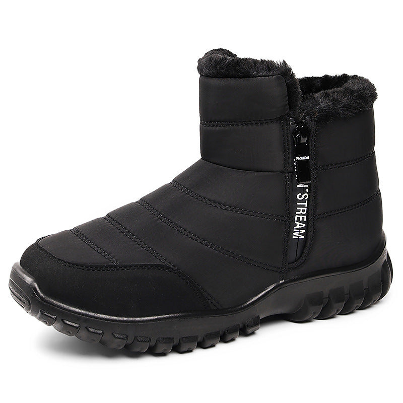 💥🥾【Zimowy must-have】❄️【39-44】Nowe męskie wysokie buty zimowe 2025, ocieplane, z grubą podeszwą, ciepłe i wygodne, idealne na śnieg i zimowe warunki.