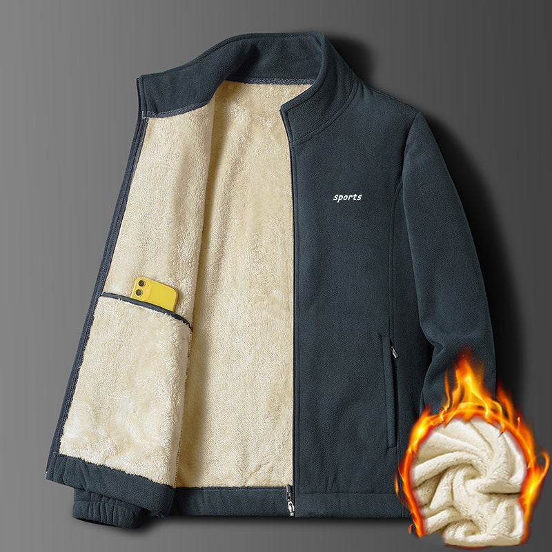 ⛄【M-5XL】Nueva chaqueta de cordero gruesa para hombre, colección otoño-invierno