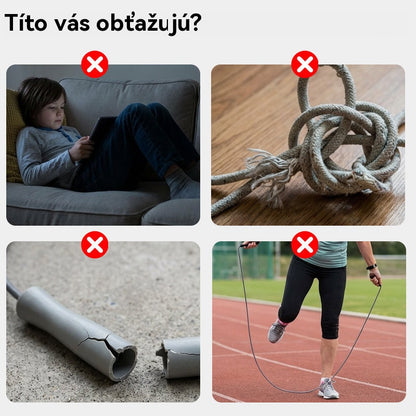 🏃【Kúpte 1, získajte 1 zadarmo】🌈 LED svietiace švihadlo pre deti – Farebné svetlá pre zábavu a motiváciu, podporuje aktivitu a koordináciu, ideálne pre deti všetkých vekových kategórií! (2 položky)