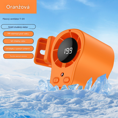 ❄️💨Super výkonný prenosný ventilátor do auta – silný prúd vzduchu a až 6 hodín prevádzky, chladný vzduch kedykoľvek a kdekoľvek🚗