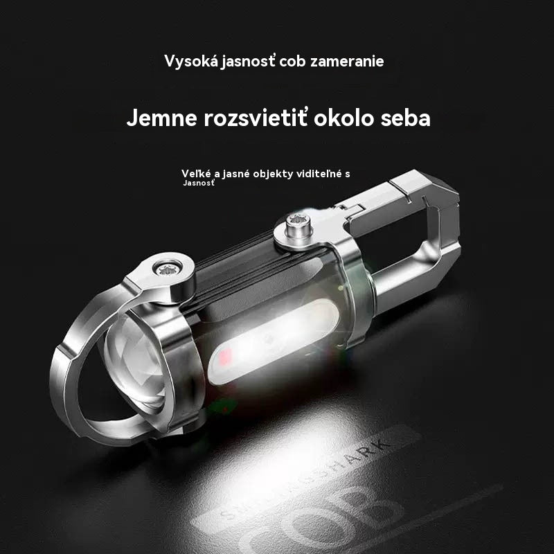 【Kúp 1, získaj 1 zadarmo】🔥Skvelý výpredaj🔥Super jasné vodeodolné mini svietidlo na kľúče so svietivosťou 1200 lm