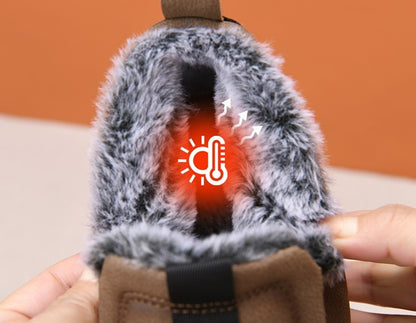 🔥【39-44】👞 Zapatos de invierno para hombre con forro cálido ✅ Antideslizantes, cómodos y fáciles de poner