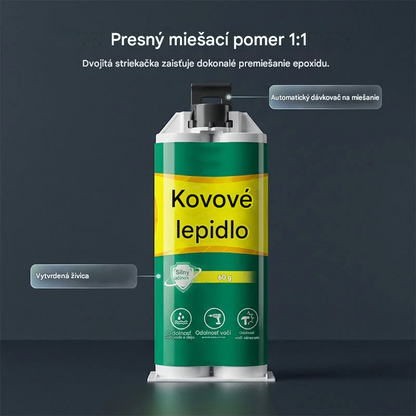【3-dielna sada】🔥 Časovo obmedzená zľava 50 %! 🛠️ Vysokopevnostný gél na opravu kovov AB - Odolné voči vode, oleju a vysokým teplotám pri každodennom použití.