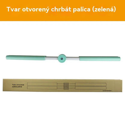 🔥🤸‍♀️【Специална оферта】🧘‍♂️ Пръчка за коригиране на гърбица – Йога пръчка за отваряне на гърба и перфектна стойка！