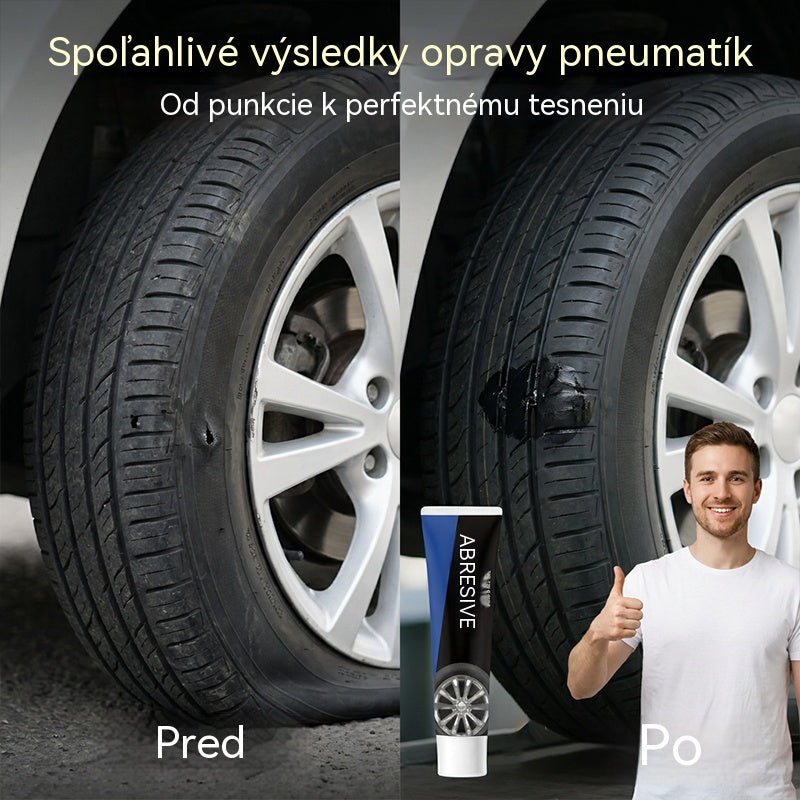 🥇🚗【Kúp 1, získaj 1 zadarmo】Sada lepidla na opravu pneumatik – rychle schne, silná přilnavost – ✅platba na dobírku【2 položky】