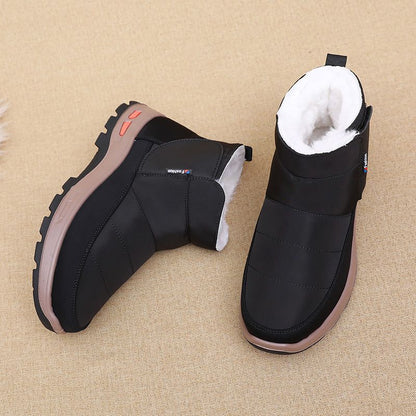 🔥【39-45】👟Pánske zimné topánky vyrobené z čistej bavlny, zamatu a hustej kožušiny.