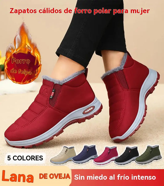 🔥【35-48】Botas Unisex de Invierno con Forro de Felpa, Cálidas, Cómodas y Antideslizantes para el Frío
