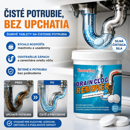 🔥【Kúpte 1, dostanete 1 zadarmo】 ❤️ Výkonné šumivé čistiace tablety, ktoré rýchlo rozpúšťajú upchatie spôsobené mastnými vlasmi a uvoľňujú upchaté odtoky; zároveň dezodorujú a majú antibakteriálne účinky.