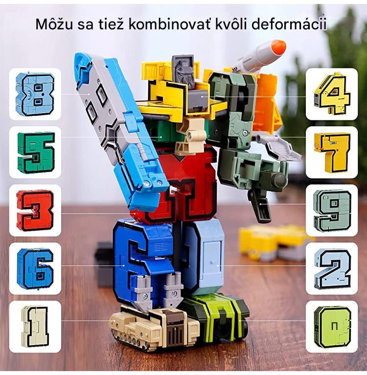 🔥【Najpredávanejší】🧒Digitálna transformujúca sa robotická hračka pre deti