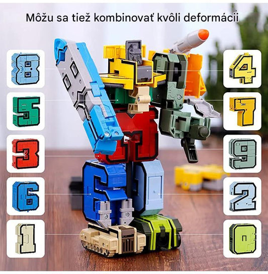 🔥【Najpredávanejší】🧒Digitálna transformujúca sa robotická hračka pre deti
