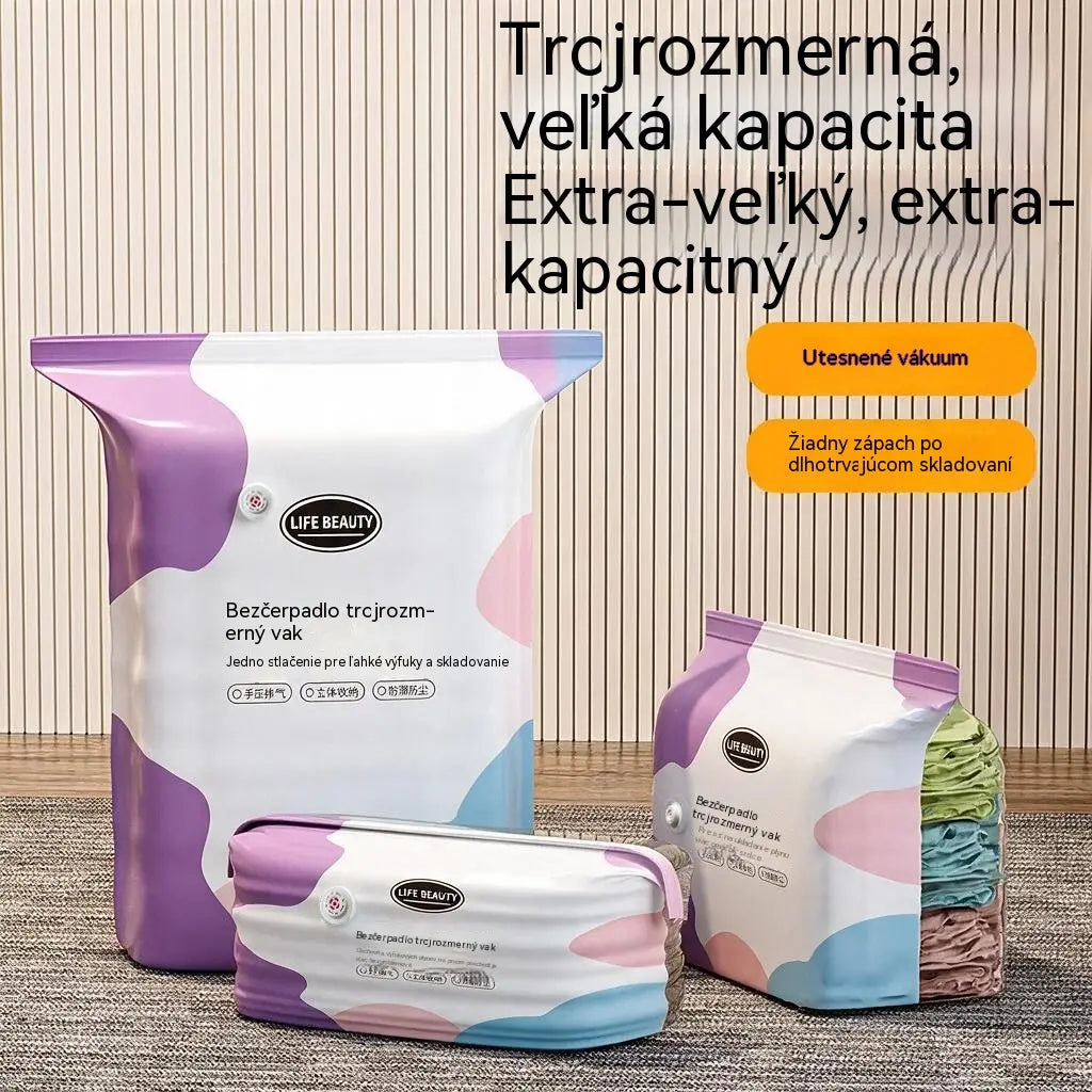 🧳 5 kusov len za 25 € 💨 Veľké, flexibilné vákuové úložné vrecká: Nie je potrebné žiadne vzduchové čerpadlo, nepriepustné, ideálne na úsporu miesta v kufri a doma ✈️
