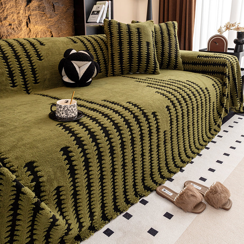 🛋️【50% zľava】🎉 Ultra mäkký, protišmykový plyšový poťah na pohovku – Zvyšuje pohodlie, chráni nábytok a pridáva štýl do vášho interiéru 🍂【180*130 cm】