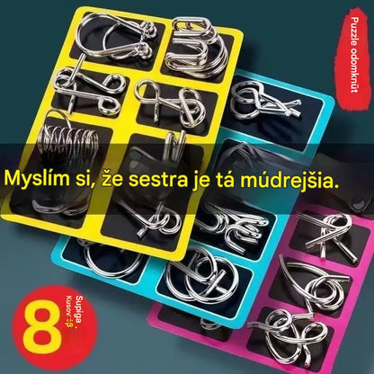 【3-dielna sada】 Detské hračky, inteligentný odblokovací mechanizmus