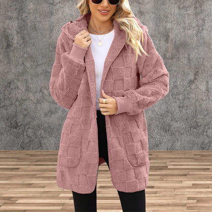 ☃️Obmedzená zľava 50 %❄️[S-5XL]🌸【Novinka pre zimnú sezónu】 Dámska voľnočasová bunda s kockovaným fleecom – Ultra teplá, moderná a praktická, ideálna na každodenné nosenie aj do chladného počasia!