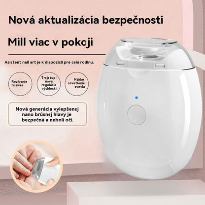💅 【Kúp 1, získaj 1 zadarmo】✨Inteligentná elektrická brúska na nechty – rýchle a bezpečné zastrihávanie jedným tlačidlom👶🔧【2 položky】