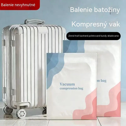 🧳 5 položiek 💨 Veľké stlačiteľné vákuové úložné vrecká: Nie je potrebné žiadne vzduchové čerpadlo, nepriepustné, ideálne na úsporu miesta v kufri a doma ✈️