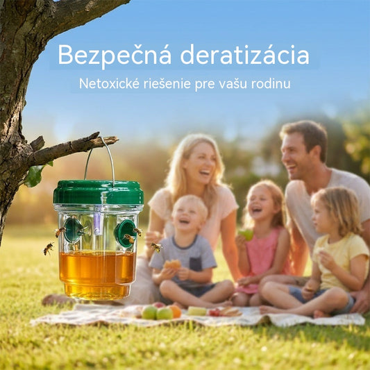 🐝☀️ Solárna pasca na osy na terasu a do záhrady 🔋🌿 – účinná, nabíjateľná a odolná voči poveternostným vplyvom – bez chemikálií, až do 500 m² – ušetrite teraz!