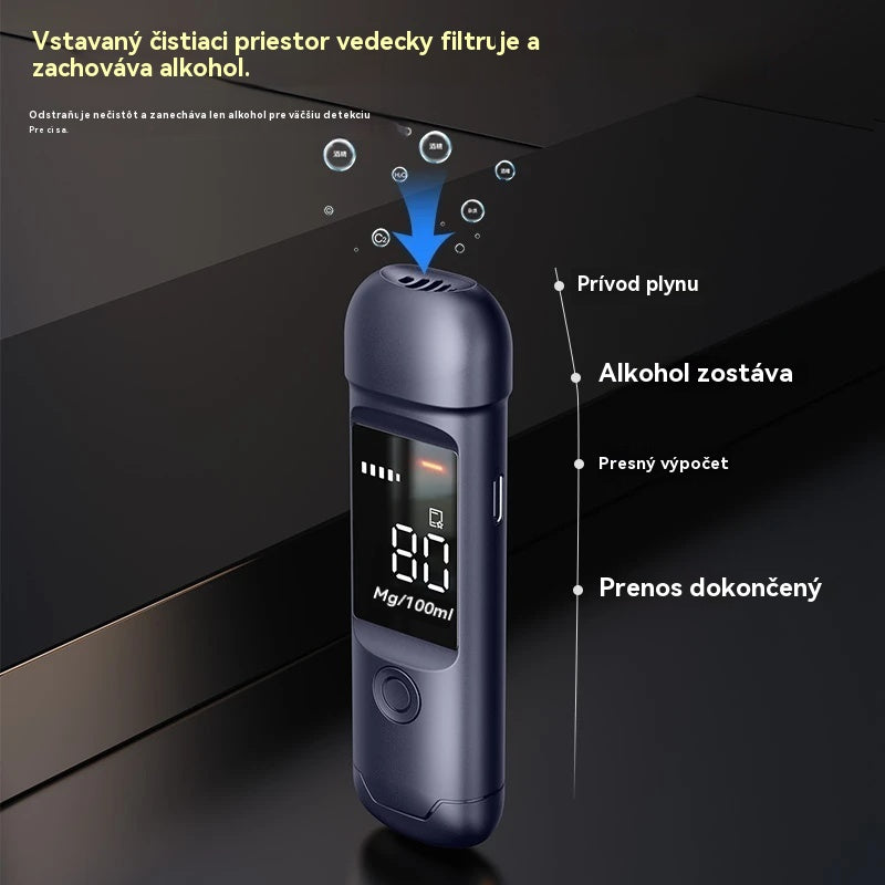 💥【Horúci predaj 50% zľava 】🍷 🍻 Vysoko presný alkoholtester – jasný LED displej na okamžité čítanie, rýchle a jednoduché meranie alkoholu v dychu! 🔬
