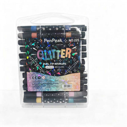 🔥✨️Комплект двустранни светкавични маркери