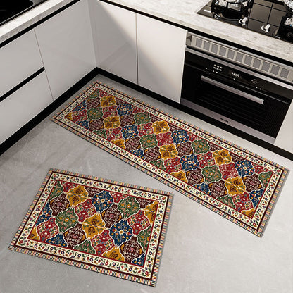 🛒Compre uno y llévese otro gratis👉【40*60+40*120cm】Comúnmente usado en casa🔥Alfombra súper absorbente【2 piezas】