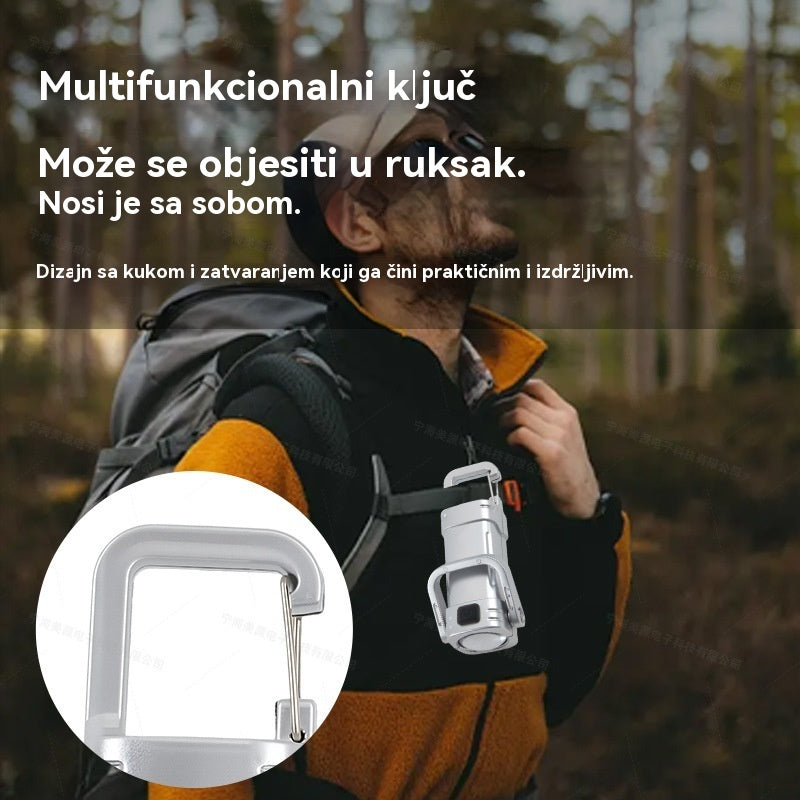 💡【Kupite 1 i dobijete 1 besplatno】🔥Odlična ponuda🔥Super svijetla vodootporna mini svjetiljka s izlazom od 1200 lm. Super svijetlo u mini formatu! Pet režima – nezamjenjiv pomagač za noć!