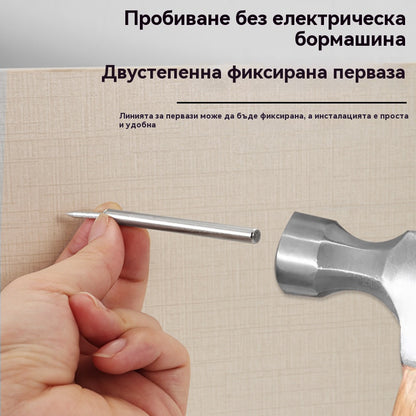 ✅【Купете 100, вземете 100 безплатно】🔧 🔥 Двустранен безследов пирон – mонтаж без пробиване, стабилност без дупки и повреди, без следи, за секунди! 🔧